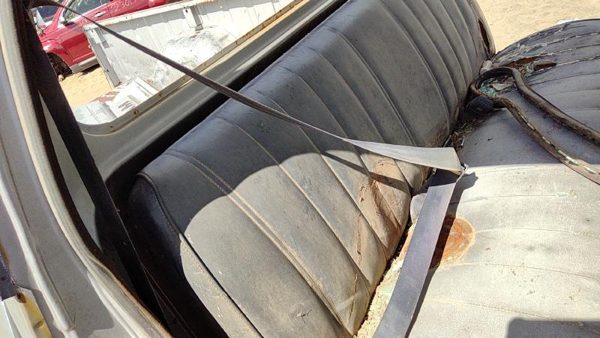 81-93 Dodge Ram W250 Passenger Right Front Seat Belt Retractor Oem Shoulder Gray — photo 1