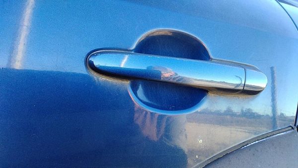 05-09 Hyundai Tucson Driver Left Rear Outside Door Handle Back Nautical Blue Ol — photo 3