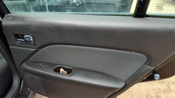 10-12 Fusion Passenger Right Rear Door Trim Panel With Switches Back Charcoal Dw — photo 3