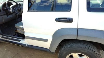 2005 Jeep Liberty Rear Door LH White PW1