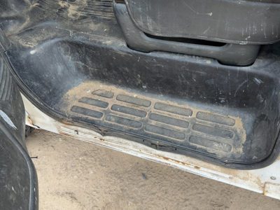 02 Express Van 2500 Driver Left Lower Sill Step Moulding Trim Panel Oem Black