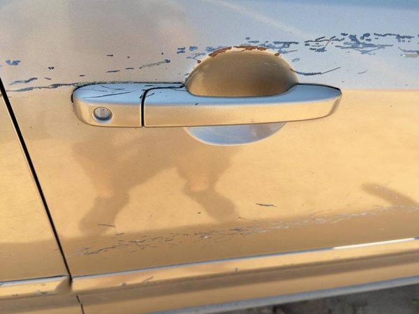 2002-2006 Honda Crv Passenger Right Front Outside Door Handle Oem Gold — photo 4