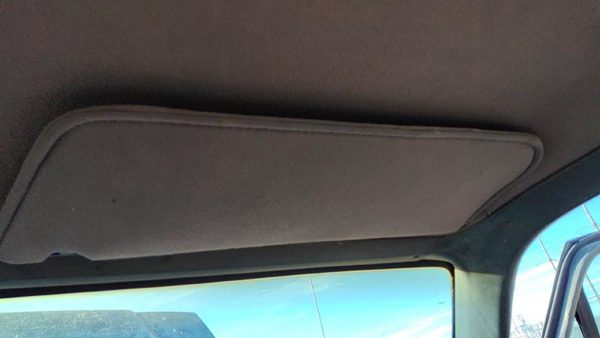 87-97 F250 Pickup Passenger Right Sun Visor Oem Gray — photo 2