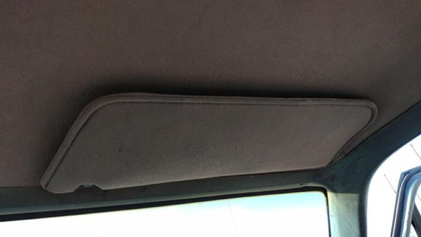 87-97 F250 Pickup Passenger Right Sun Visor Oem Gray — photo 1