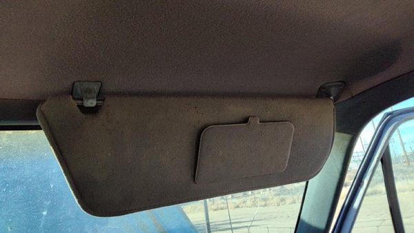 87-97 F250 Pickup Passenger Right Sun Visor Oem Gray — photo 5