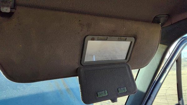 87-97 F250 Pickup Passenger Right Sun Visor Oem Gray — photo 7