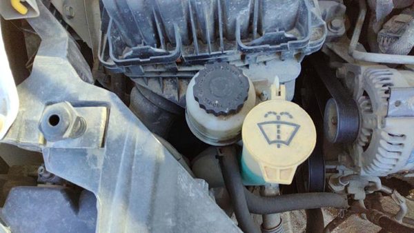2008-2010 Dodge Grand Caravan Power Steering Fluid Remote Reservoir Tank 3.3L — photo 1