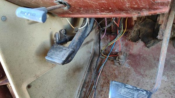 1973-1988 Chevy K30 Parking Brake Pedal Assembly Oem Complete Emergency Unit — photo 2