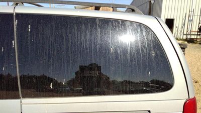 1997-2005 Chevy Venture Driver Left Rear Quarter Glass Back Side Window Oem