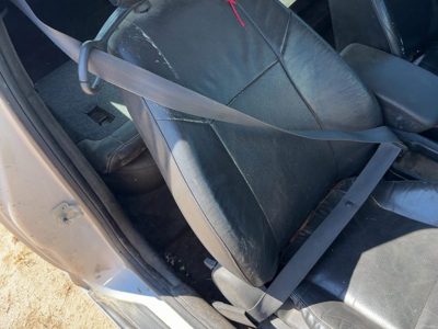 08-10 Cobalt Passenger Right Front Seat Belt Retractor Oem Shoulder Ebony 192