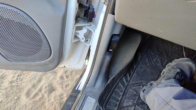 2002-2009 Gmc Envoy Driver Left Lower Kick Trim Panel Oem Gray 28H