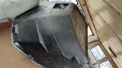 1974 Dodge Van B200 Center Console Dog House Assembly Oem Engine Cover