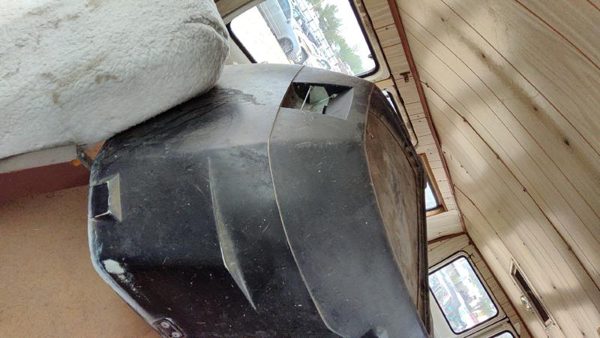 1974 Dodge Van B200 Center Console Dog House Assembly Oem Engine Cover — photo 3