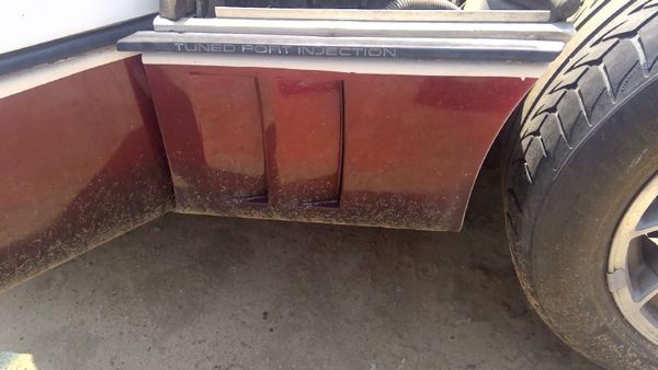 1984-1987 Chevy Corvette C4 Passenger Right Side Front Fender Oem 14030218 — photo 2