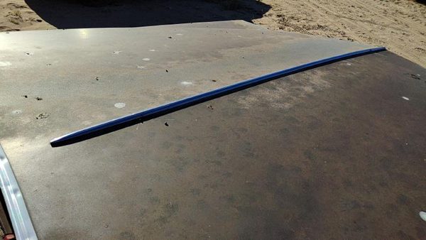 1980-1984 Deville Sedan Center Chrome Trim Strip From Hood Oem — photo 4