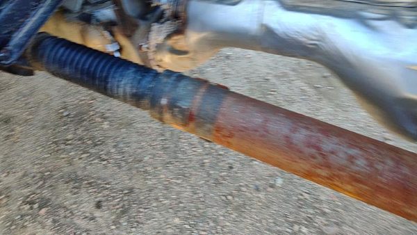 16 Ram 4500 Rear Drive Shaft Back Driveline 6.7L At 4X4 Chassis Cab Regular Cab — photo 4