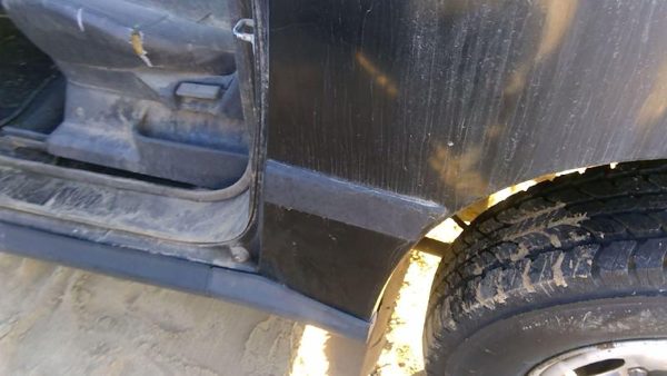 1996 Geo Tracker Lh Driver Left Rear Moulding On Quarter Panel Oem Black — photo 5