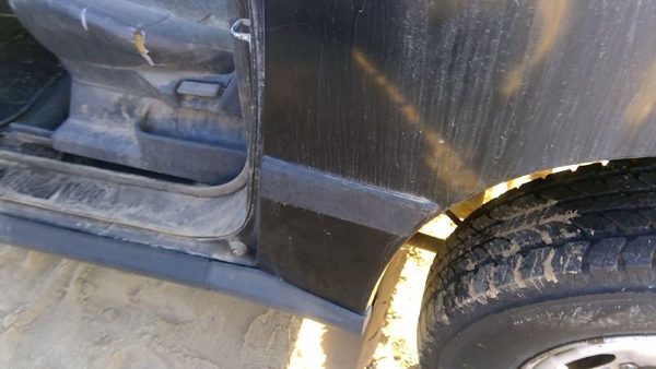 1996 Geo Tracker Lh Driver Left Rear Moulding On Quarter Panel Oem Black — photo 4