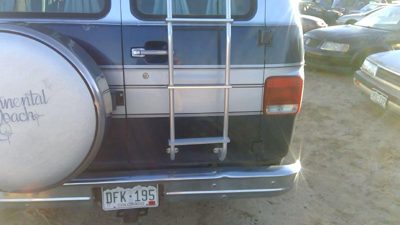 1989 Chevy Van 20 Series Back Door RH Blue