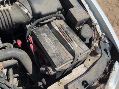 1995-2005 Chevy Cavalier Complete Battery Box Mount Tray With Hold Down Oem