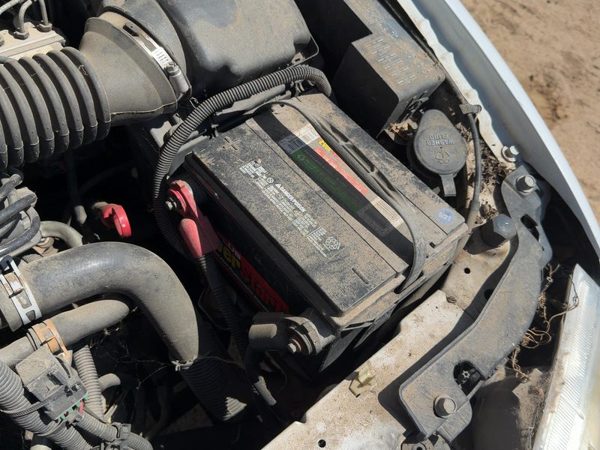 1995-2005 Chevy Cavalier Complete Battery Box Mount Tray With Hold Down Oem — photo 2