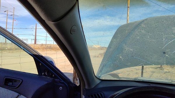 06-08 Hyundai Sonata Driver Left A Pillar Trim Windshield Post Panel Oem Gray — photo 4