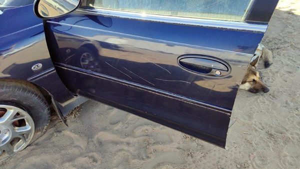 2000 Oldsmobile Intrigue Front Door LH Blue 28U — photo 5