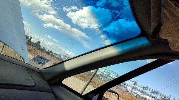 1994 Pontiac Bonneville Passenger Right A Pillar Trim Windshield Post Panel Gray — photo 2
