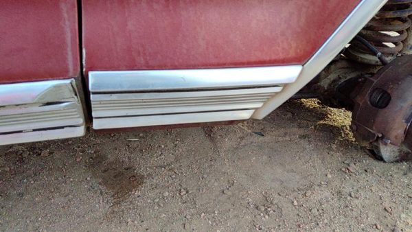 1978-1979 Ford F150 Passenger Right Moulding From Fender Oem Trim Strip Maroon — photo 3