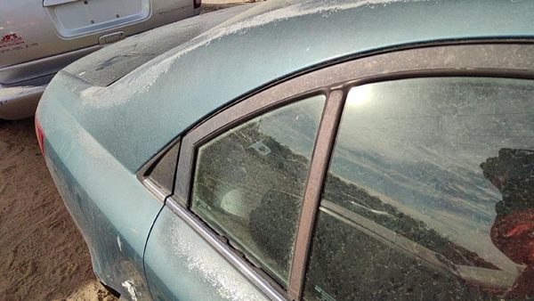 06-10 Hyundai Sonata Passenger Right Rear Vent Window Back Door Glass With Frame — photo 3