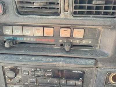 92-94 Legacy Rhd Temperature Control Module In Dash Heater Ac Head Unit Oem