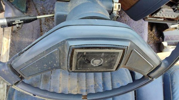 1984 Cadillac Deville Steering Wheel Sedan Blue — photo 3