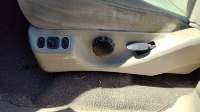 01 Ford Expedition Driver Left Side Power Seat Switch With Trim Panel Oem Tan Fh
