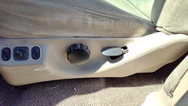 01 Ford Expedition Driver Left Side Power Seat Switch With Trim Panel Oem Tan Fh — photo 3
