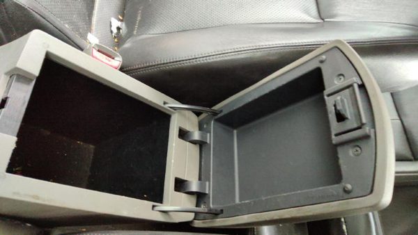 2007-2008 Nissan Sentra Center Console Lid Only Arm Rest Fold Down Charcoal W — photo 3