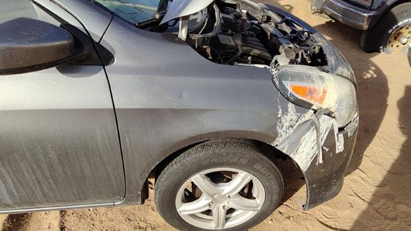 2012-2019 Nissan Versa Passenger Right Front Fender Oem Gray Kad Fca003bamc — photo 2