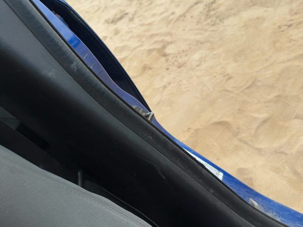 2007-2012 Nissan Sentra Driver Left B-Pillar Trim Panel Oem Charcoal — photo 6