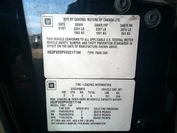 1997 Pontiac Firebird — vehicle photo 4