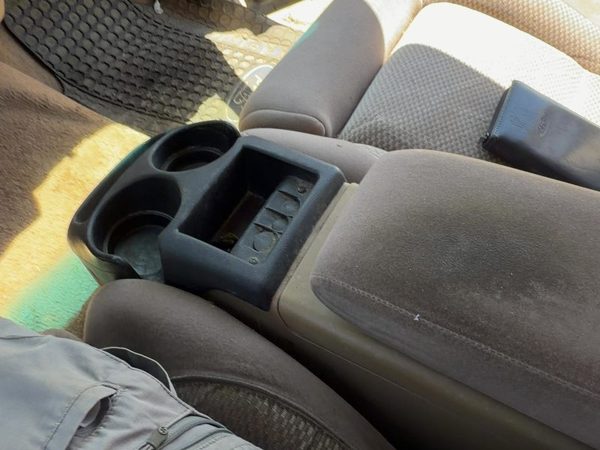 91-94 Ford Explorer 2 Dr Complete Center Floor Console Assembly OEM Tan — photo 2