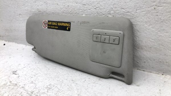 2005-2006 Vw Jetta Driver Left Sun Visor Oem Gray 1K0857551af2f4 — photo 5