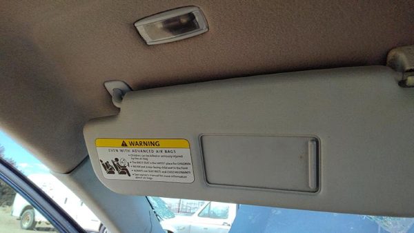 2005-2006 Vw Jetta Driver Left Sun Visor Oem Gray 1K0857551af2f4 — photo 3