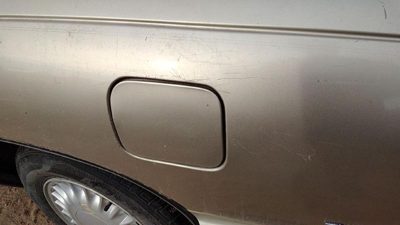 91-96 Buick Park Ave Fuel Tank Door With Hinge Gas Lid Oem Filler Gold