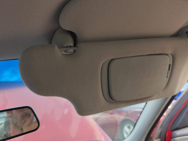 2000-2003 Ford Taurus Passenger Right Sun Visor Oem Illumination Gray — photo 2