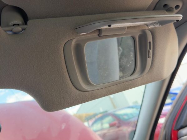 2000-2003 Ford Taurus Passenger Right Sun Visor Oem Illumination Gray — photo 6