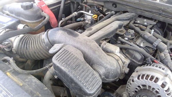 2007 Yukon Denali Air Intake Tube Resonator Pipe Elbow Rubber Oem Hose 6.2L — photo 5