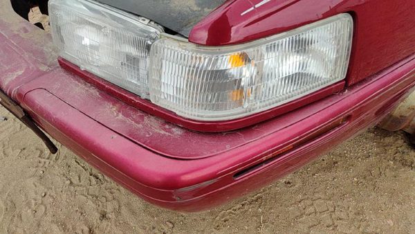 99-02 Cadillac Eldorado Driver Left Trim Strip Below Headlight Crimson Red 86U — photo 4