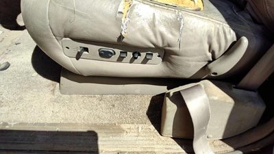 95-00 Gmc Yukon Driver Left Side Power Seat Switch With Trim Panel Oem Tan 522
