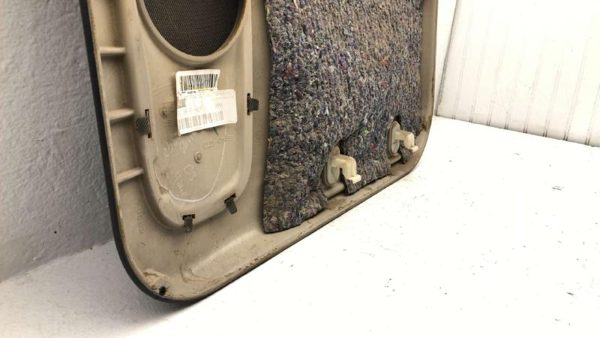01 02 Sierra 2500 Hd Driver Left Rear Door Panel With Switches Back Graphite 12D — photo 12