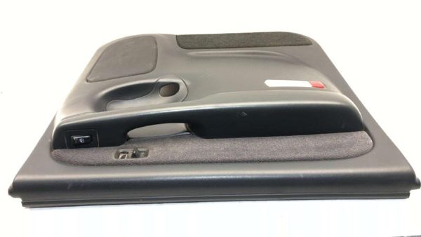 01 02 Sierra 2500 Hd Driver Left Rear Door Panel With Switches Back Graphite 12D — photo 9