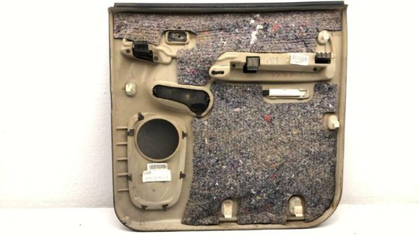 01 02 Sierra 2500 Hd Driver Left Rear Door Panel With Switches Back Graphite 12D — photo 11